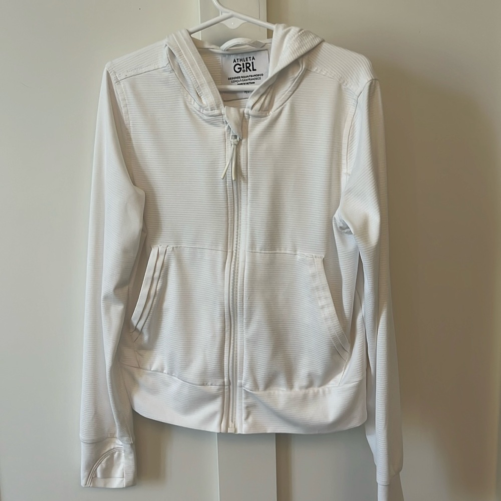 Athleta Girl Lightweight Zippered Jacket, size 7